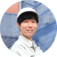 千葉県佐倉市/建設会社（法人利用）の担当者写真。