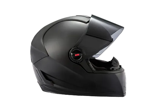 ヘルメット（フルフェイス）の写真。